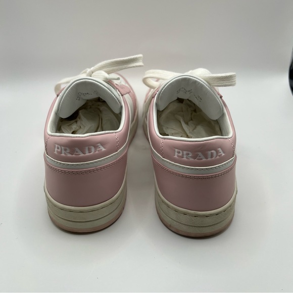 Prada Downtown Leather Sneakers - Picture 5 of 11